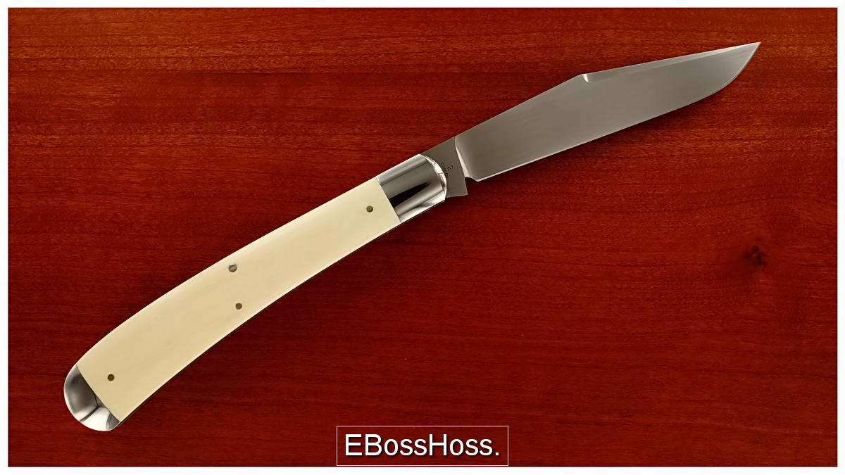 Reese Bose 5 1/4inch Banana Knife 2 EBossHoss Knives